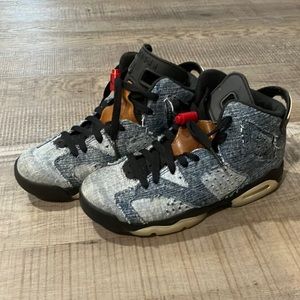 Denim Nike Air Jordan 5Y / 6.5W